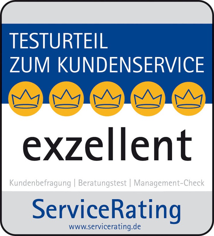 Top-Rating zur Servicequalität der DVAG: Deutsche Vermögensberatung mit der Gesamtnote "exzellent" im Kundenservice ausgezeichnet (mit Bild)