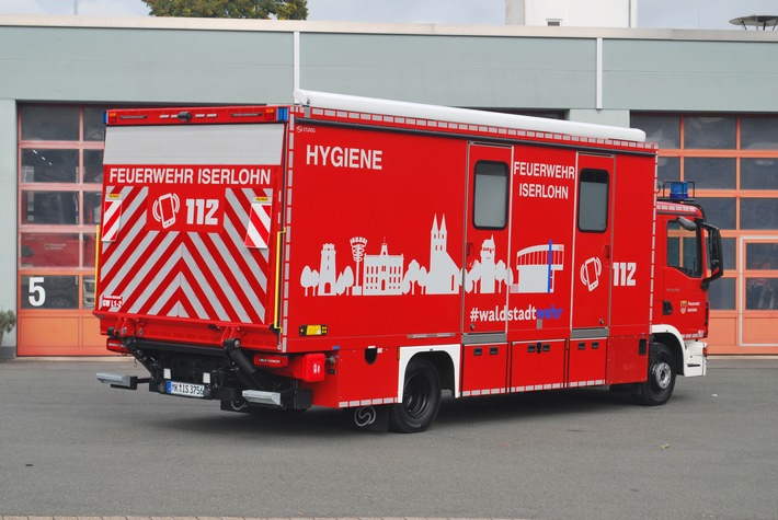 FW-MK: Neues Fahrzeug für die Feuerwehr Iserlohn