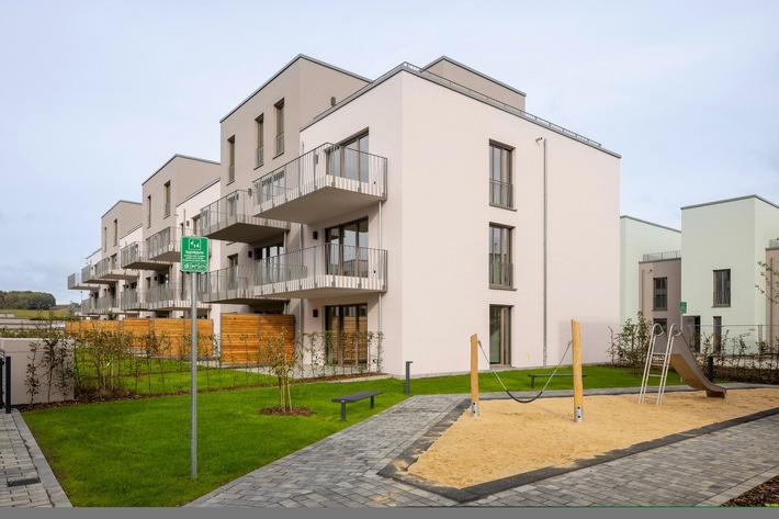 Pressemitteilung: Instone stellt mit „Scholle 2“ einen weiteren Bauabschnitt im Düsseldorfer Quartier „Wohnen im Hochfeld“ fertig