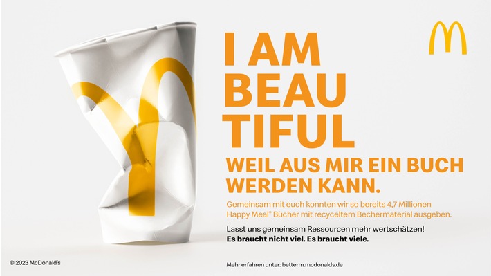 Leere Verpackungen als Werbestars: McDonald