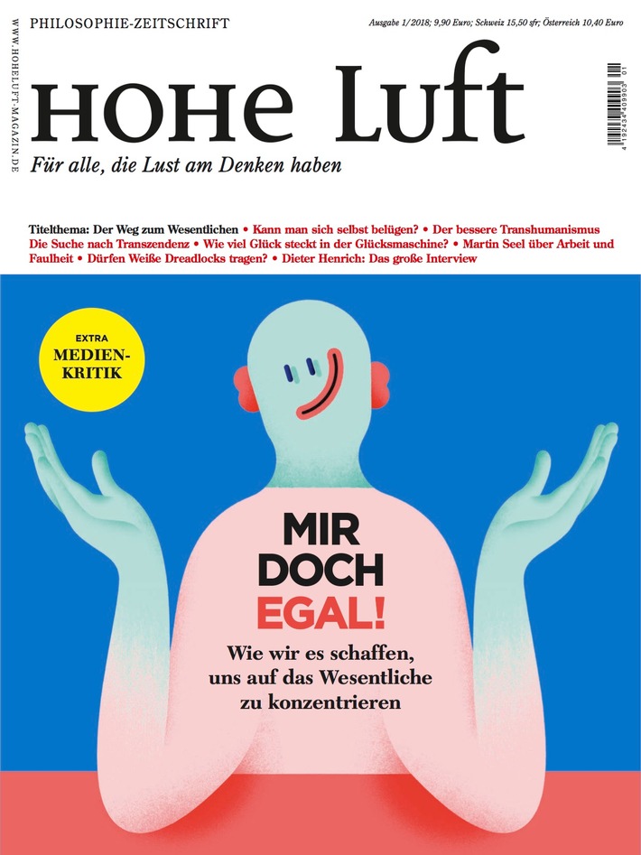 Ulrich Matthes: "Ich habe ein Vorurteil gegenüber Japanern" /
Der Schauspieler im philosophischen Gespräch mit HOHE LUFT über Vorurteile