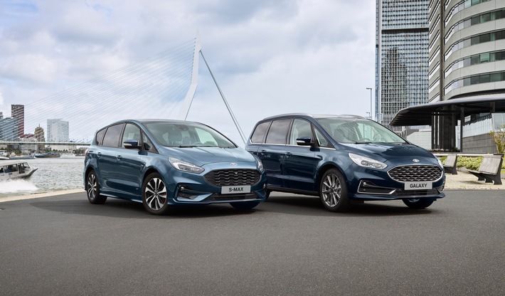 Les nouveaux Ford S-MAX et Galaxy passent à l