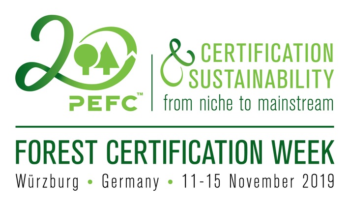 Einladung: Waldschutzorganisation PEFC diskutiert in Würzburg mit Experten aus 51 Nationen nachhaltigen Holz- und Papierkonsum