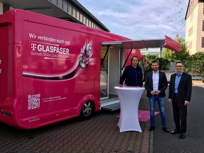 Digitale Informationsveranstaltung der Telekom zum Glasfaserausbau in Langenselbold