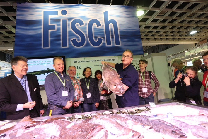 Grüne Woche 2016: Seafood-Markt: Fisch ganz nah erleben