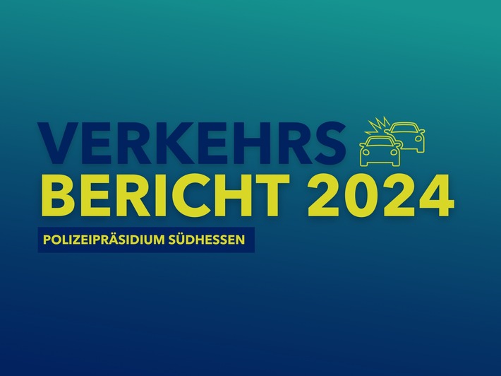 POL-DA: Südhessen: Polizeipräsidium Südhessen veröffentlicht Verkehrsunfallstatistik 2024