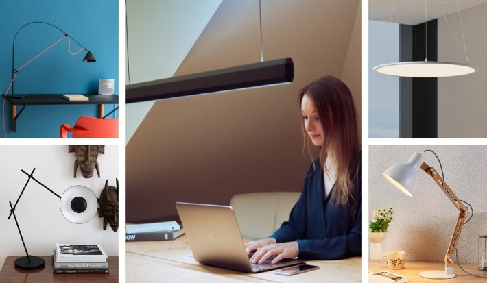 Licht-Upgrade für Homeoffice und Büro - Lampenwelt.de präsentiert Schreibtischleuchten von HCL bis Kultdesign