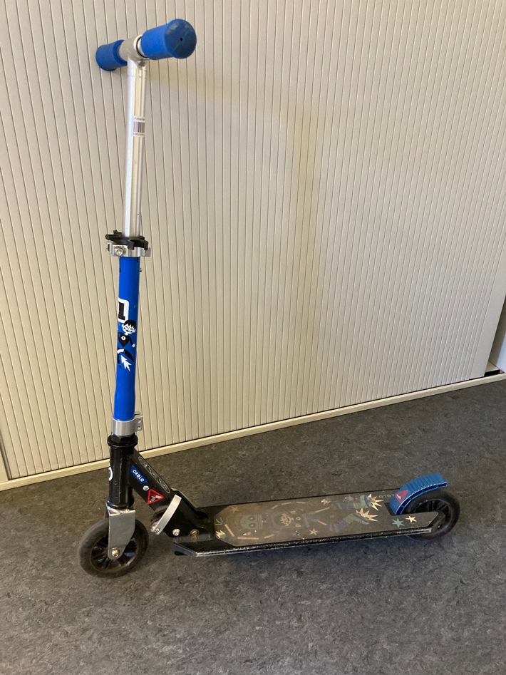 POL-RE: Herten: Kind "stellt" sich bei der Polizei - Eigentümer von Tretroller gesucht