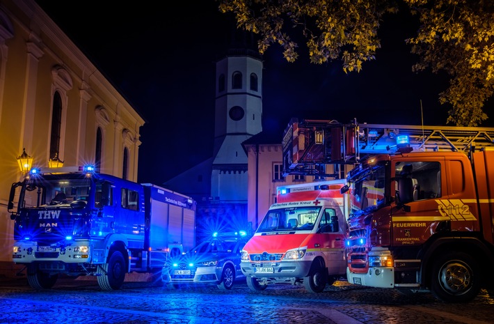 POL-PDLU: Gemeinsame Übung der Polizeiinspektion Frankenthal und der Feuerwehr Frankenthal zur Bewältigung einer &quot;lebensbedrohlichen Einsatzlage&quot;, bzw. &quot;größeren Schadenslage&quot;