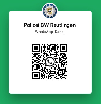 POL-RT: Das Polizeipräsidium Reutlingen startet auf WhatsApp