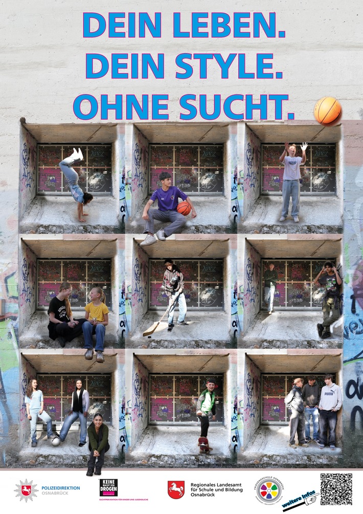 POL-OS: Konsum synthetischer Drogen bei Jugendlichen - Präventions-Kampagne zum Weltdrogentag