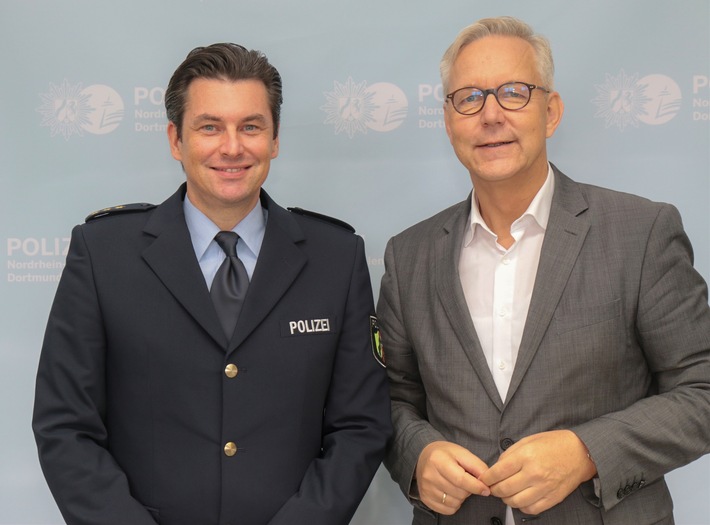 POL-DO: Dortmunder Polizeipräsident begrüßt neuen Leiter des Ständigen Stabes