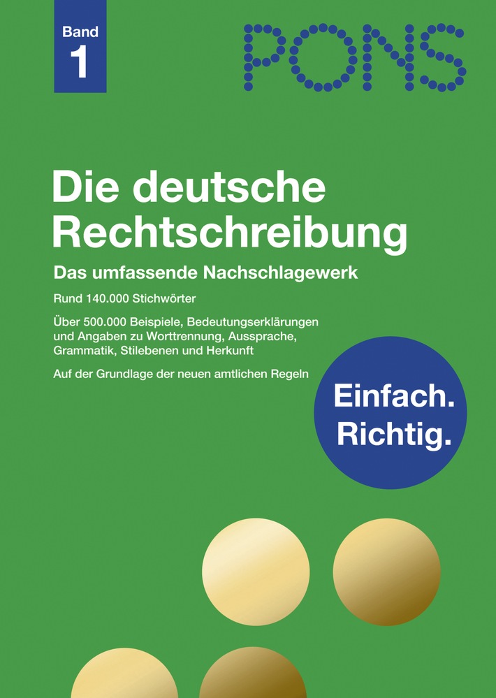 Rhythmus oder Rhytmus? / "Die deutsche Rechtschreibung" von PONS hilft dabei, richtig zu schreiben - ab sofort im Handel