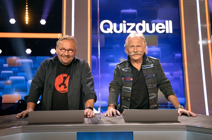 Das Erste / Wird der "Quizduell-Olymp" jeck? Bernd Stelter und Henning Krautmacher bei Jörg Pilawa / am Freitag, 11. Dezember 2020, 18:50 Uhr im Ersten