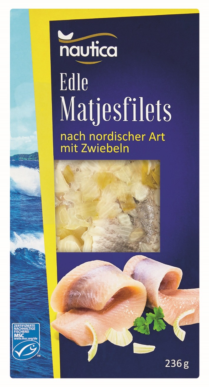 Die Hanseatic Delifood GmbH informiert über einen Warenrückruf der Lebensmittel "Nautica Edle Matjesfilets Nordische Art, nach nordischer Art mit Zwiebeln bzw. nach nordischer Art mit Gartenkräutern"