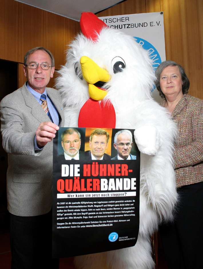 Hühnerquälerbande im Bundesrat: Bundesregierung ist aufgefordert, standhaft zu bleiben