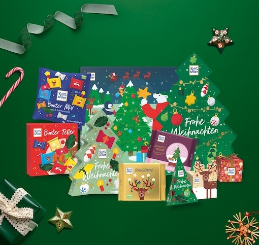 Alle Jahre wieder: Das Ritter Sport Weihnachtssortiment 2026