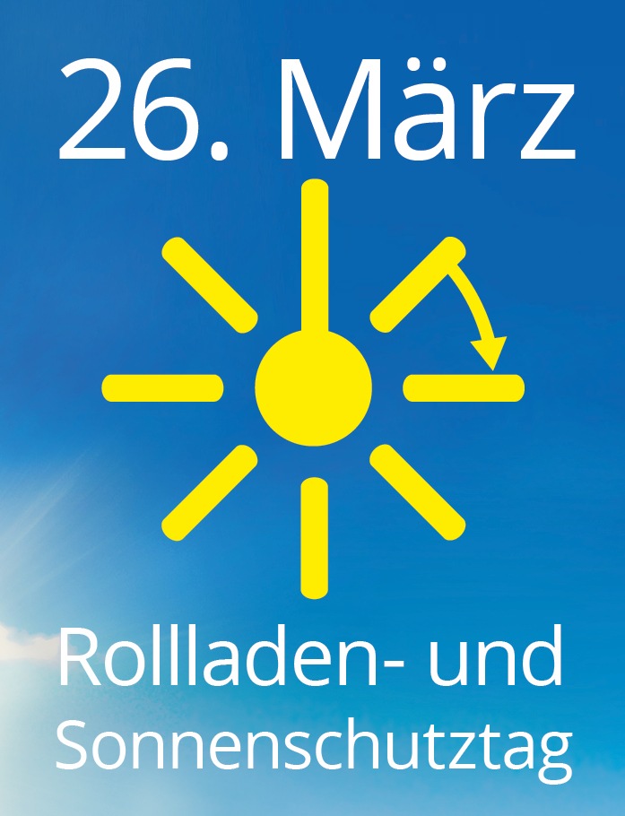Am 26. März ist Rollladen- und Sonnenschutztag: Sonnenschutz vom Fachmann