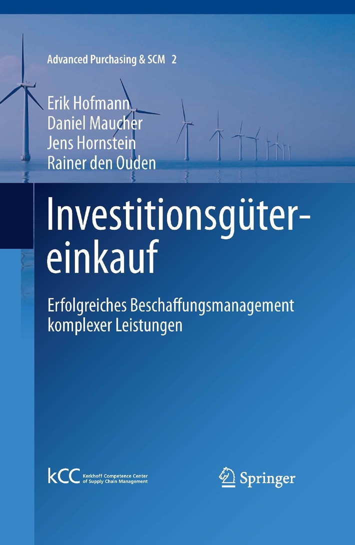 Neues Kerkhoff-Buch: Herausforderung Investitionsgütereinkauf