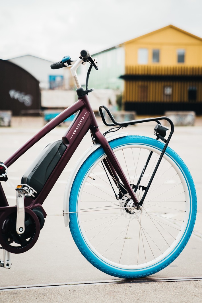 Das neue Power 1 e-Bike vereint Stil und Fahrgefühl der beliebten Hollandräder von Swapfiets mit der Kraft eines Elektromotors | Foto: Swapfiets.de