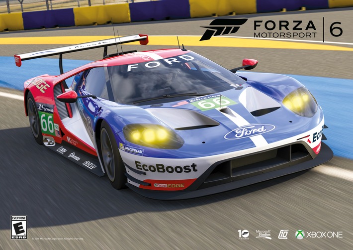 Das Rennen kann beginnen: Ford GT Le Mans-Rennwagen jetzt als Download für Xbox One-Spiel &quot;Forza Motorsport 6&quot;