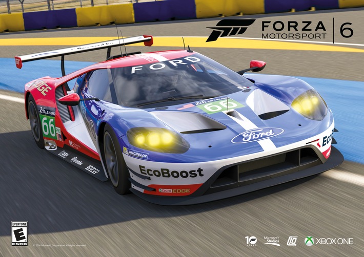 Das Rennen kann beginnen: Ford GT Le Mans-Rennwagen jetzt als Download für Xbox One-Spiel &quot;Forza Motorsport 6&quot; (FOTO)