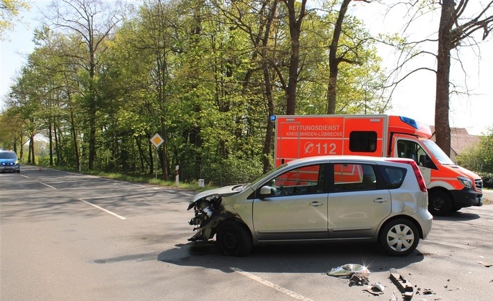 POL-MI: Kollision auf der Schepshaker Straße