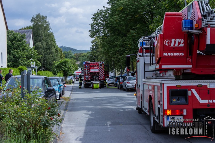 FW-MK: Rauchentwicklung aus Gebäude