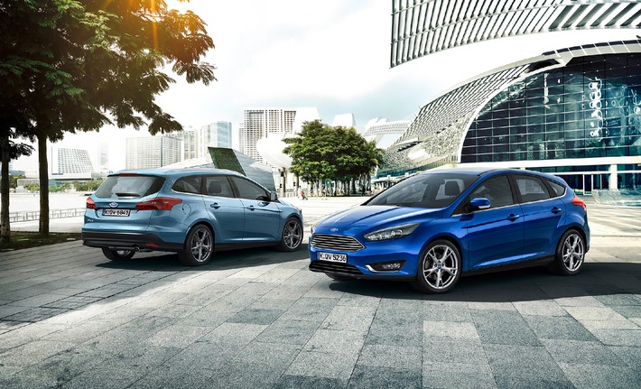 Der neue Ford Focus: Weltbestseller ist dank umfassender Neuerungen bereit für die nächste Runde