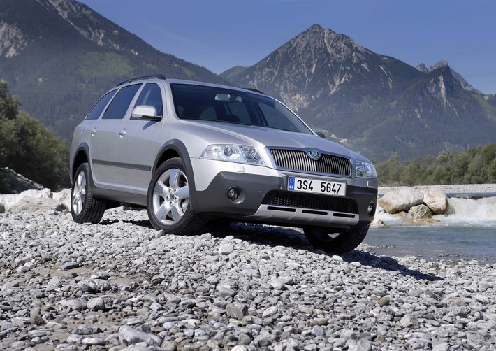 Der neue Skoda Octavia Scout - Partner für Freizeit und Beruf