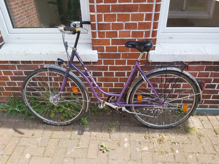 POL-ROW: ++ Wem gehört das lilafarbene Damenrad? ++