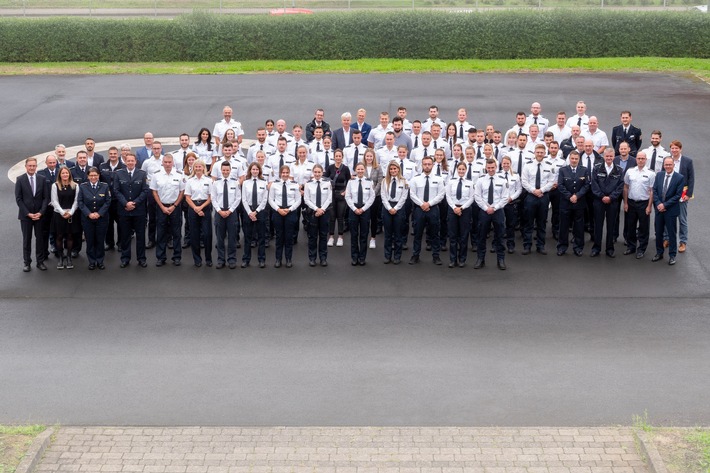 POL-GI: 69 neue Polizistinnen und Polizisten in Mittelhessen begrüßt