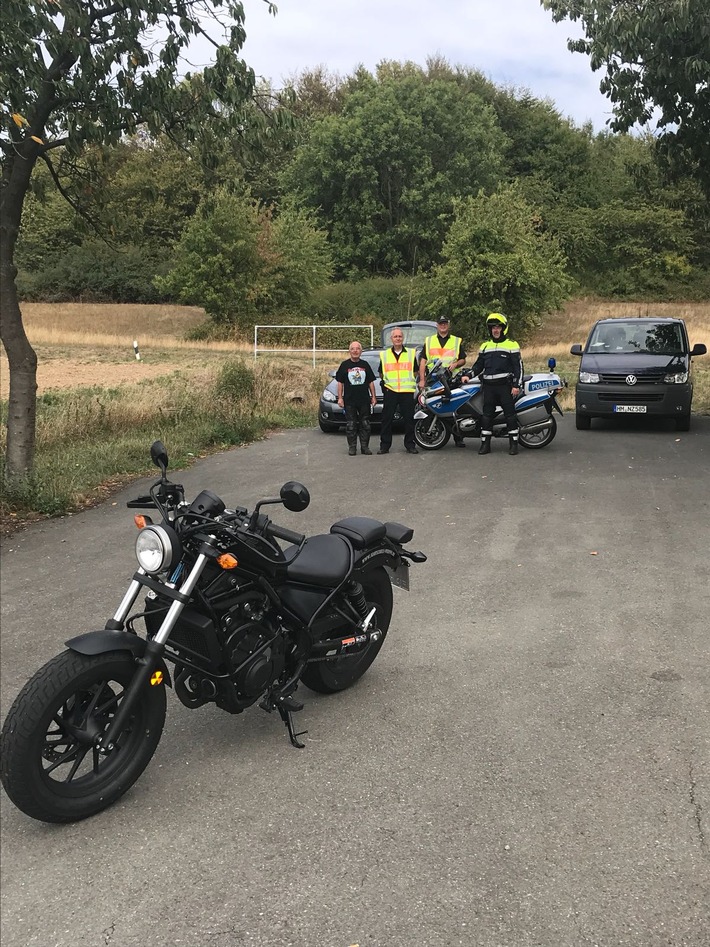 POL-HM: MOTORRAD-KONTROLLE auf der L 580 "Rühler Schweiz"
vom 09.09.2018