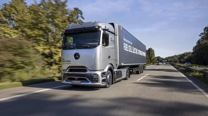 Dachser erhält die ersten Wasserstoff-Lkw der nächsten Generation von Daimler Truck
