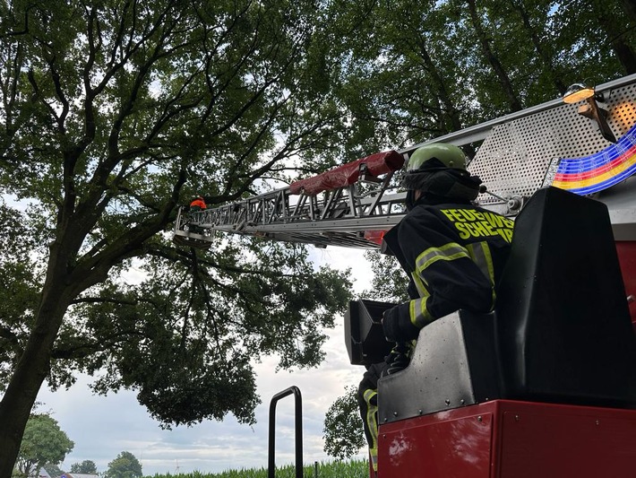 FW-Schermbeck: Sturmeinsätze für die Feuerwehr Schermbeck