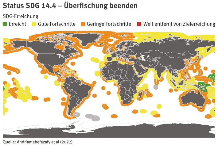 Ernüchternde Zwischenbilanz für SDG 14 - Leben unter Wasser