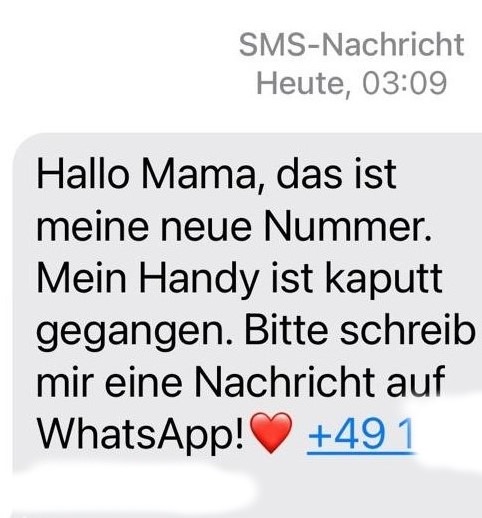 POL-OS: Melle: Betrugsmasche mit SMS / WhatsApp erneut erfolgreich