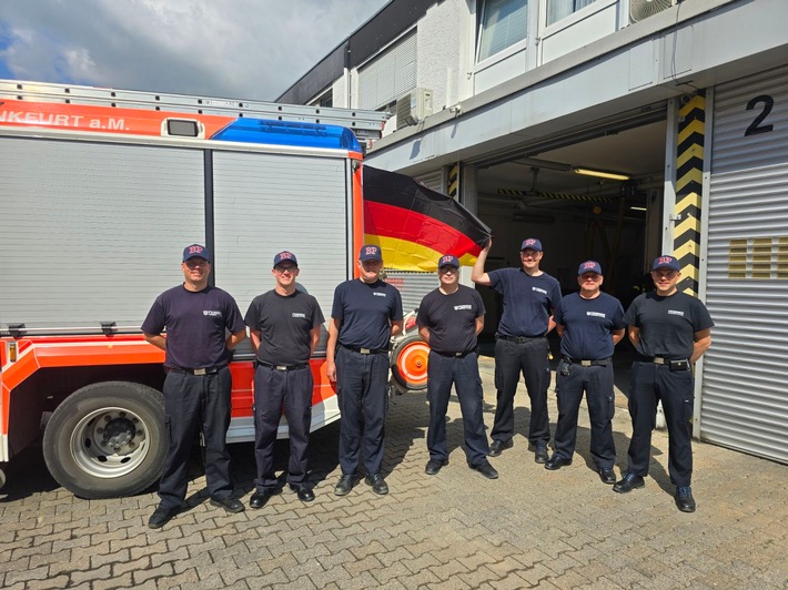 FW-F: Fußball, Fanfest, Feuerwehr - friedliche Feierlichkeiten in Frankfurt