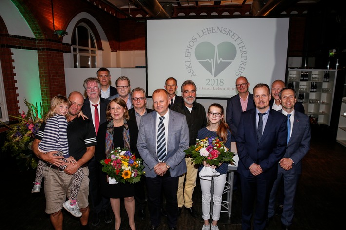 "Asklepios Lebensretterpreis" 2018 verliehen