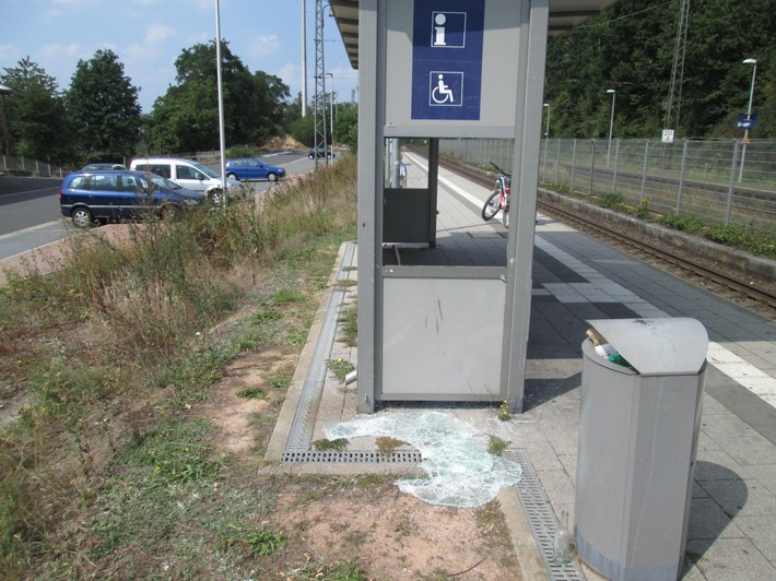 BPOL-KS: Randale am Bahnhof Guxhagen