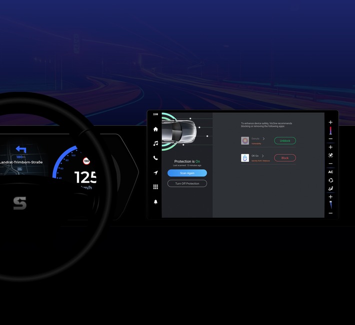 CES 2024: VicOne demonstriert zukunftsorientierte &quot;Smart Cockpit&quot;-Lösung zur verbesserten Cybersicherheit im Auto