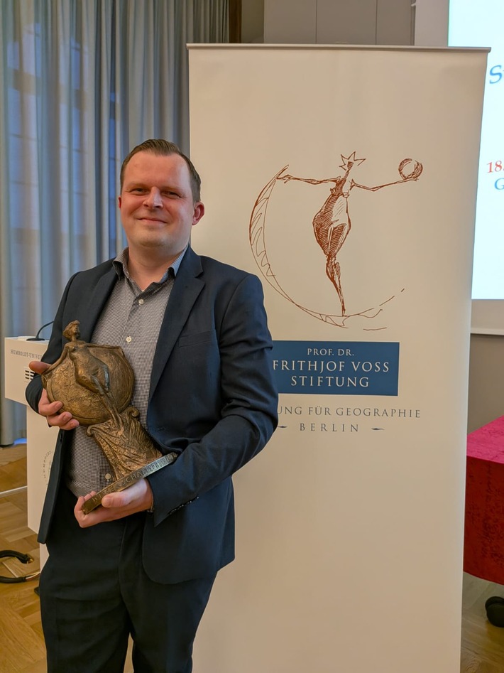 Frithjof Voss-Stiftung zeichnet Geographen der Uni Osnabrück aus