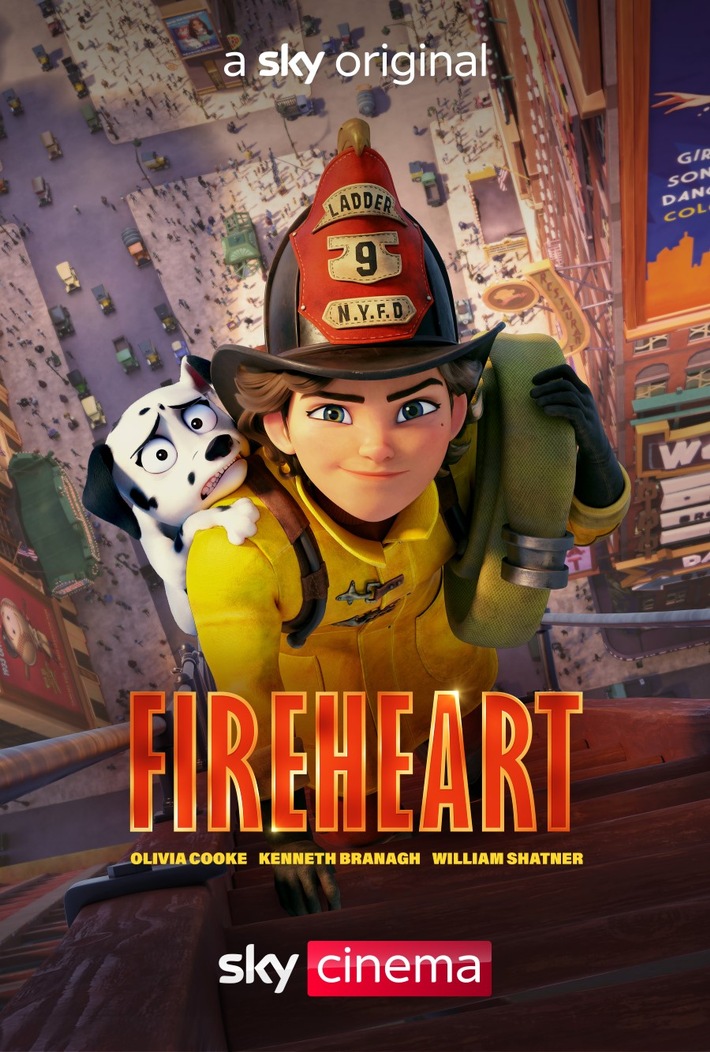 Sky Original Animationsfilm &quot;Fireheart&quot; ab 18. April exklusiv bei Sky und Sky Ticket