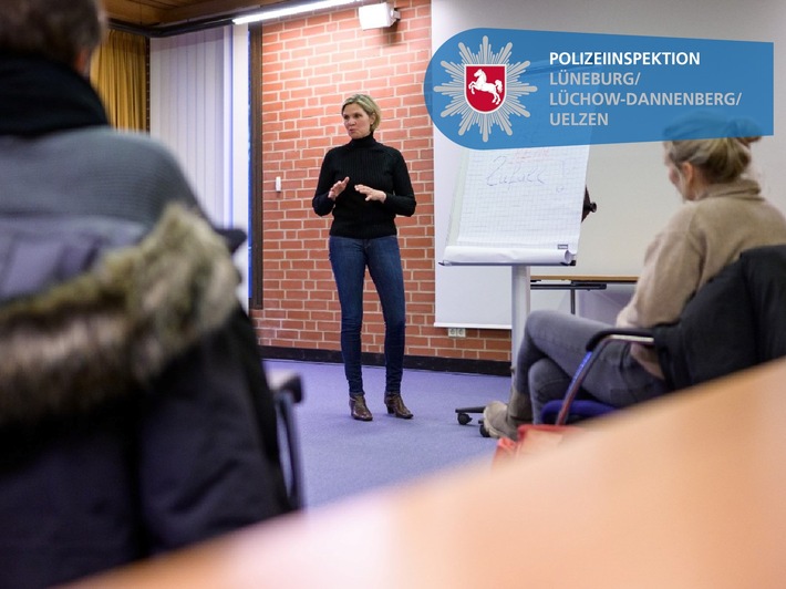 POL-LG: &quot;Für Frauen!&quot; - Vorträge bei der Polizei &quot;Gegen Gewalt an Frauen&quot; in Lüneburg -&gt; &quot;drei weitere Termine im Februar&quot; - Voranmeldung unbedingt erforderlich!