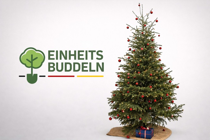 Weihnachtsbaum kompensieren - Einheitsbuddeln ruft zum Ausgleichen auf