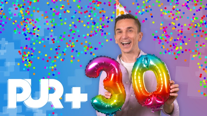 30 Jahre Neugier: "PUR+" feiert Jubiläum bei KiKA / Faszinierende Experimente, spannende Orte und emotionale Geschichten aus drei Jahrzehnten