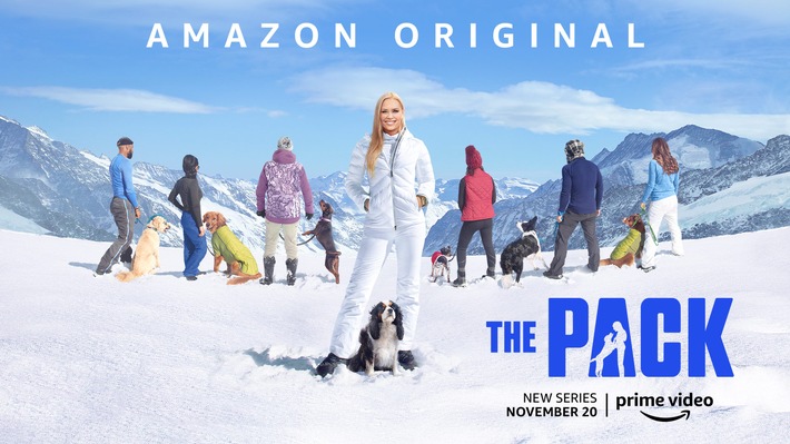 Sicher die Welt entdecken: Tractive ist Teil der Amazon Prime Serie "The Pack" / Österreichs Pet-Tracking-Unternehmen Tractive geht mit Amazon Prime und Lindsey Vonn auf Weltreise