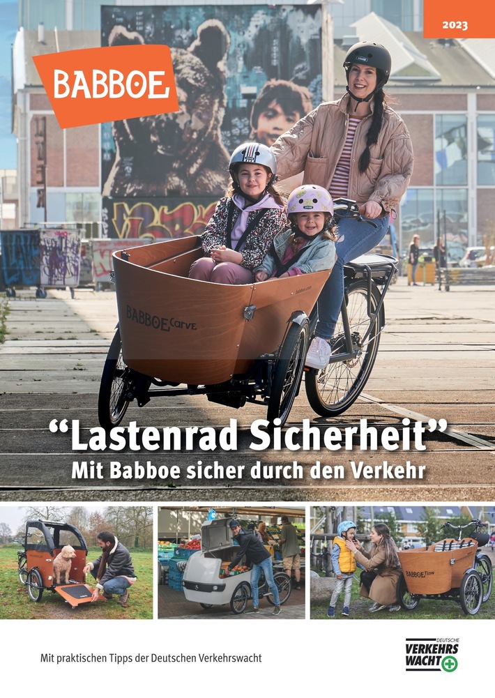 PM: Sicher unterwegs mit dem Lastenrad - 5 Jahre erfolgreiche Zusammenarbeit von Babboe und Verkehrswacht