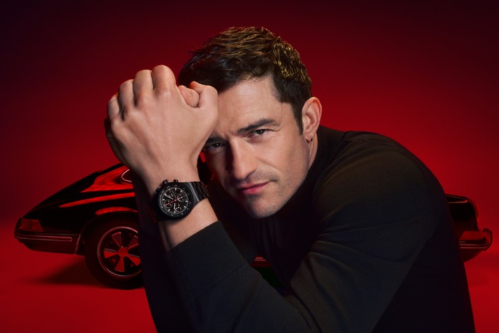 Orlando Bloom ist das neue Gesicht von Porsche Design / Hollywood trifft auf Design und Ingenieurskunst: Orlando Bloom präsentiert Porsche Design Timepieces und Eyewear