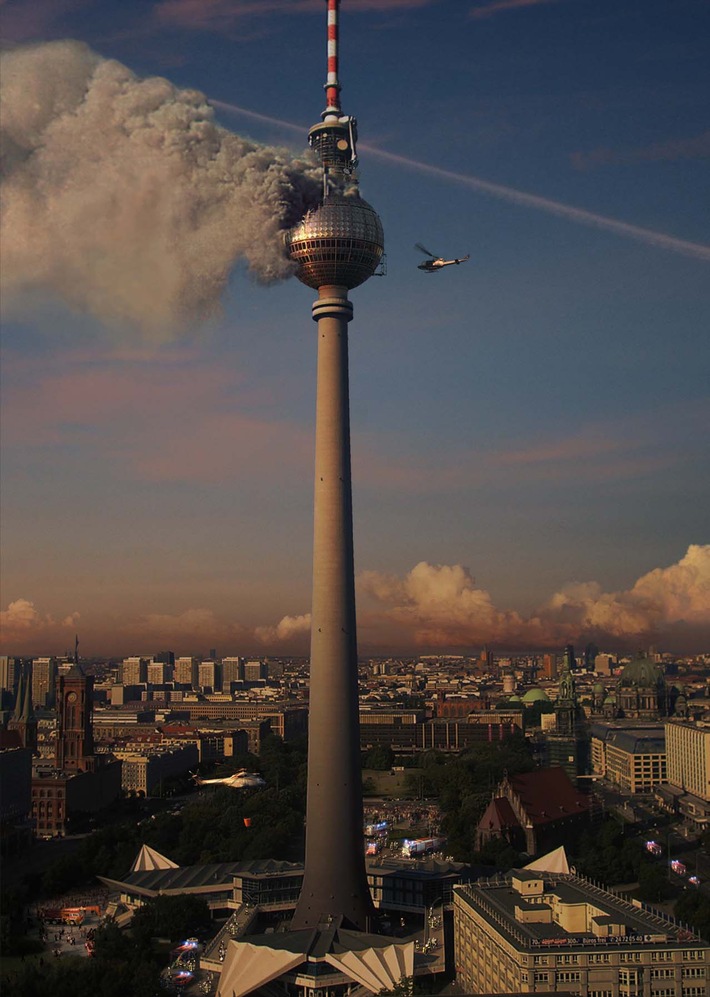 Feuer im Berliner Fernsehturm: "Das Inferno - Flammen über Berlin"